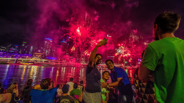Up to 100,000 people are expected to turn out for New Year's Eve festivities in Brisbane.