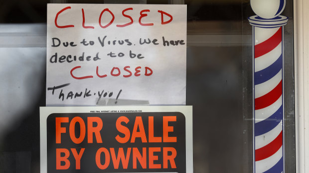 The US economy has been plundered by the coronavirus. 