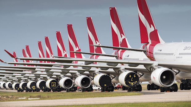 Qantas wants to get as many of its jets back in the sky to reduce its cash burn. 