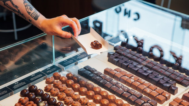 Gift-giving has become a big part of online sales for the chocolatier.