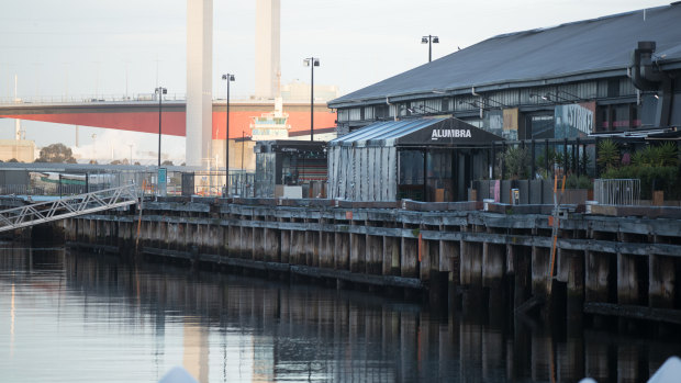 Central Pier was evacuated after engineers deemed it unsafe.