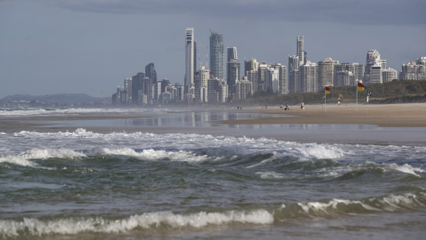 Queensland's Gold Coast is one of several areas that S&P Global fears could feel the brunt of the coronavirus recession.