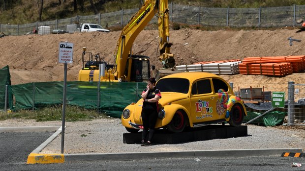 Chloe Tofler, whose family owns the Lolly Bug, doesn’t see the point of the $232 million upgrade of the Great Western Highway at Little Hartley.