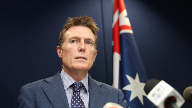Attorney-General Christian Porter strongly denying allegations at a press conference on Wednesday that he raped a young woman 33 years ago.