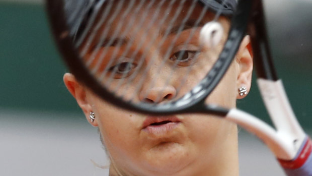 Rain washed out action at the French Open, including Ashleigh Barty's quarter-final.