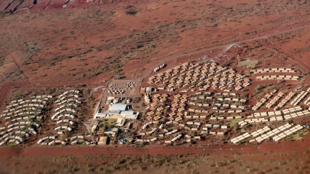 BHP's Mulla Mulla camp: Sites like this could be a perfect breeding ground for COVID-19. 