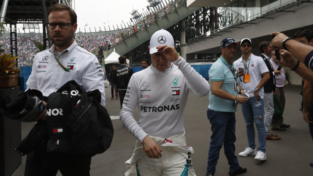 'Huge respect': Hamilton's teammate Valtteri Bottas.