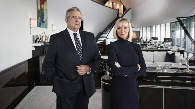 Philip Quast and Hermione Norris in Between Two Worlds.
