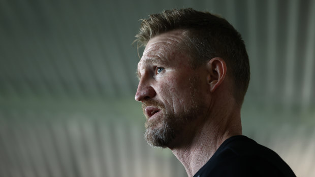 By declaring he wants to continue in his role as Collingwood coach beyond this season, Nathan Buckley has turned the focus back on the decision-makers at the club.
