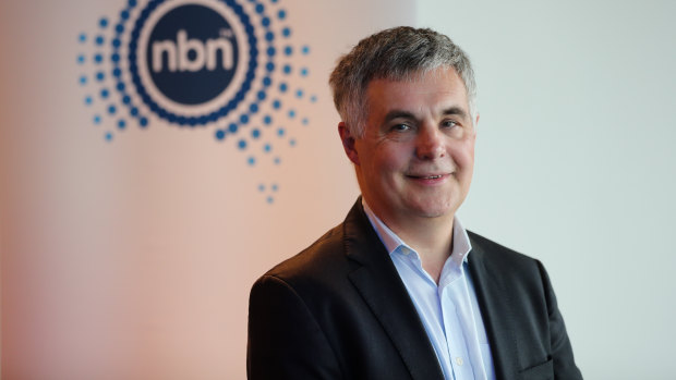 NBN chief executive Stephen Rue. 
