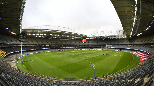 The AFL-owned Marvel Stadium.