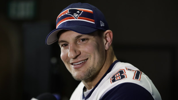 NFL legend and former New England Patriot Rob Gronkowski.