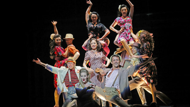 Tina Arena stars as Eva Peron in the classic musical Evita at the Arts Centre Melbourne.