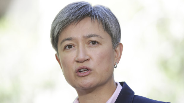 Labor Senate leader Penny Wong say Steven Ciobo and Christopher Pyne have joined a "stampede" by senior Liberals out of the government.