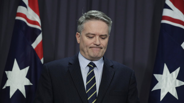 Minister for Finance Mathias Cormann 