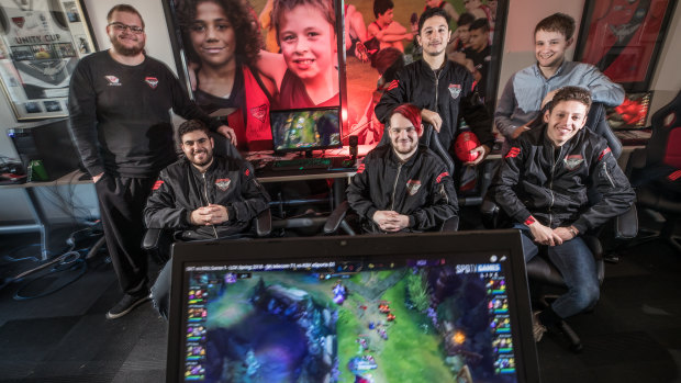 Essendon's esports team 'Bombers', will compete at the MEO on Sunday. 