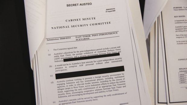 Cabinet papers from 2000 have been released by the National Archives of Australia.
