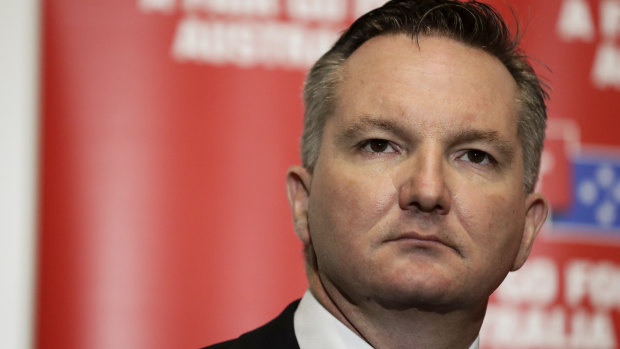 Shadow treasurer Chris Bowen says a breakdown of tax figures shows higher-income earners will be affected by Labor's proposals.