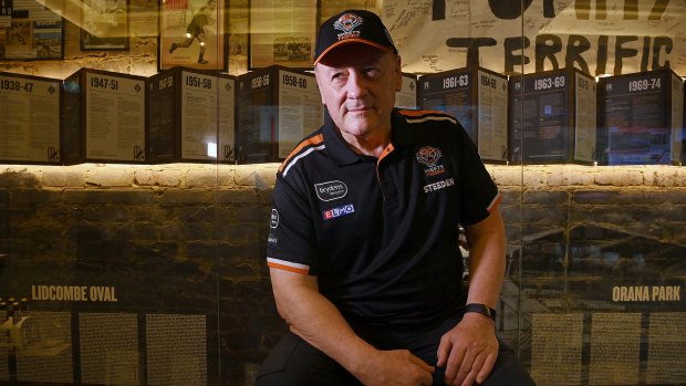 Wests Tigers head of football Tim Sheens.