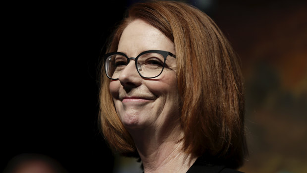 Former prime minister Julia Gillard