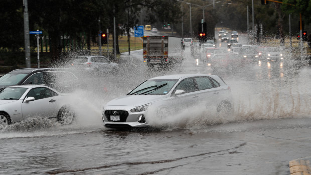 Wild weather and rain could cause flash flooding in much of Victoria on Thursday. 