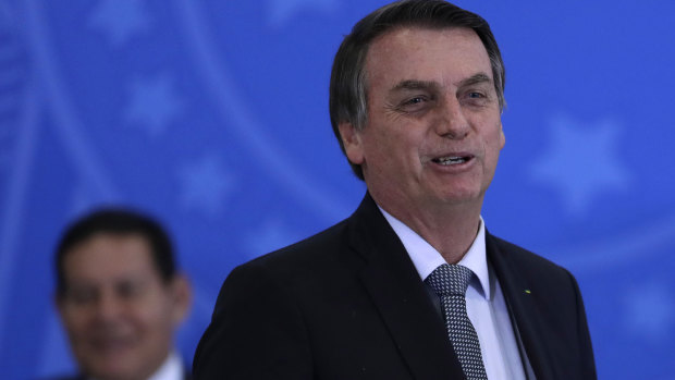 Brazil's President Jair Bolsonaro