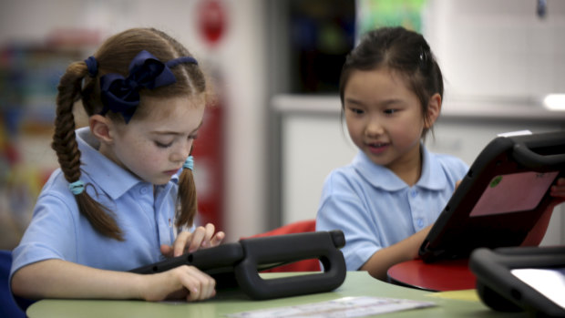 Students at St Margaret Mary's Catholic Primary School in Randwick are showing strong signs of academic improvement.