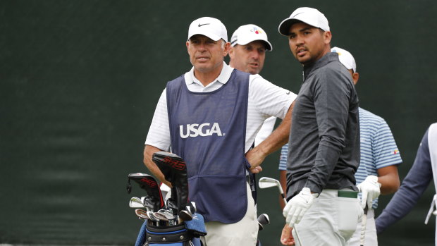 Jason Day and caddie Steve Williams at a disastrous British Open for the former Australian world No.1.