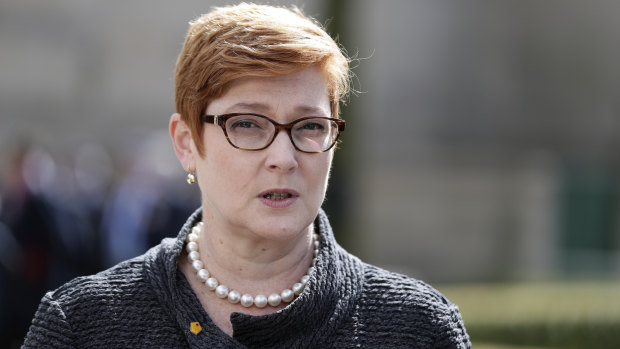 Foreign Minister Marise Payne