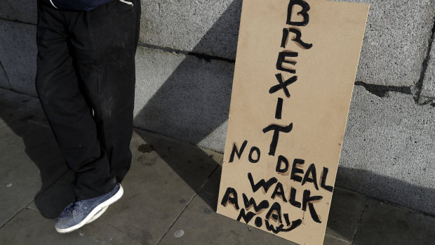  Talks to end Britain's Brexit stalemate appeared to be deadlocked.