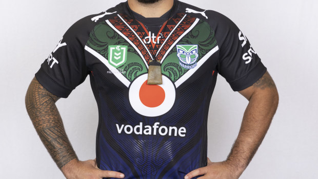 The Warriors’ Indigenous jersey.
