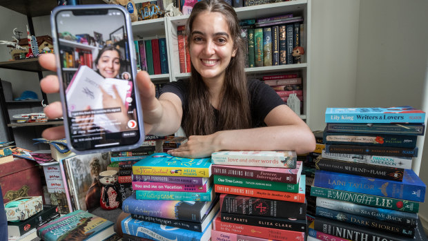 Claudia Scalzi, 24, had all but stopped reading before she found other readers on ‘BookTok’. Now she reads 10 books a month.