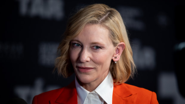 Cate Blanchett plays an intensely driven composer-conductor in Tar.