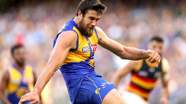 Forward thinking: Josh Kennedy will aim to be on target against Richmond in round 22.