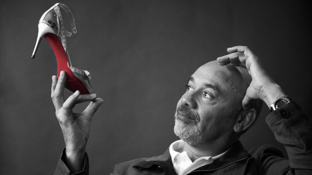 Christian Louboutin remains very hands-on in every part of his business, from shoe design to shop fit-outs and his beauty range.