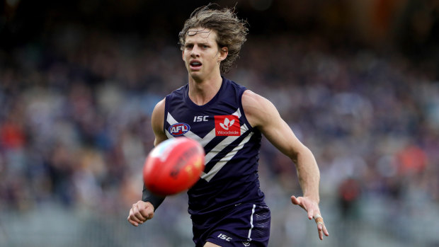 New Brownlow favourite? Nat Fyfe could win a second medal.