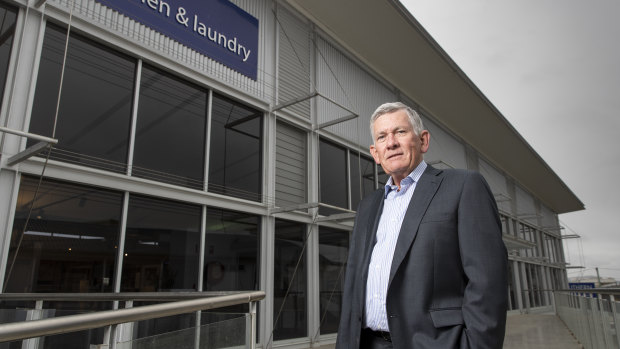 Warwick Buetler's business has grown with Fyshwick.