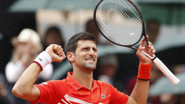 Novak Djokovic has cruised through the French Open thus far.
