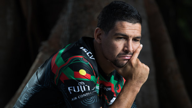 Family man: Cody Walker is honouring his late mother, Lou, who passed away 10 days ago.