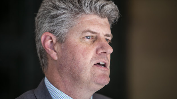 Local Government Minister Stirling Hinchliffe.