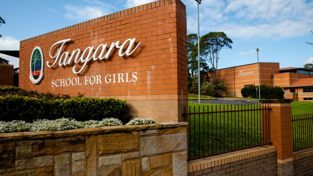 Tangara School for Girls in Cherrybrook is closed due to COVID-19 infections.