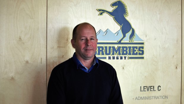 New Brumbies general manager of high performance Chris Tindall.