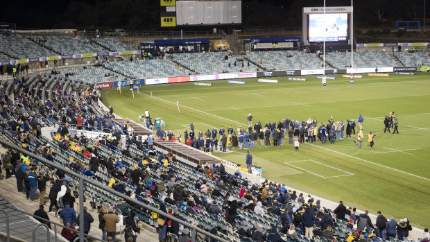 The Brumbies will launch new initiatives next year in the hope fans return to the stands.