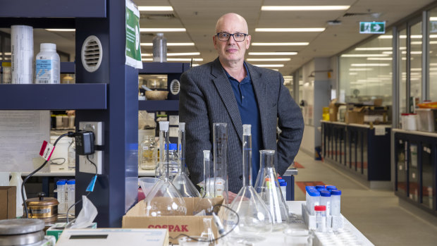 NSW Scientist of the Year Professor Edward Holmes.  