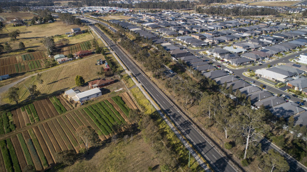 Housing developments have exploded in a growing list of new suburbs on the city’s fringes, including places like Leppington. 