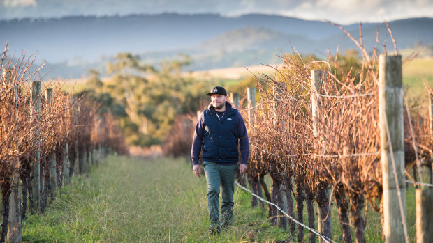 Rod Micallef from Zonzo Estate in the Yarra Valley.