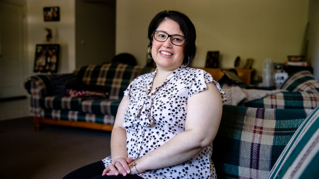 After working for a global travel company for 13 years, Tonia Maruzza was made redundant in July due to the coronavirus pandemic. She is eligible for the NSW Government's Return to Work grant and will use it to enrol in a business administration course.  