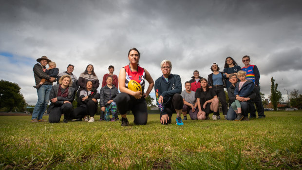The Mt Alexander Falcons - a new women-led football club in Castlemaine.