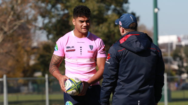 Melbourne Rebels forward Jeral Skelton is adapting to life in Super Rugby. 