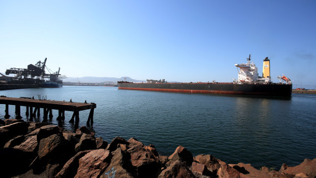 BHP has awarded a tender for five new LNG-powered ships.